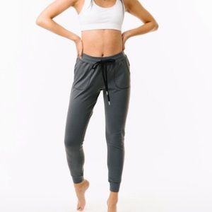 NWT Zyia Unwind Jogger Pant pants Grey XL X Large